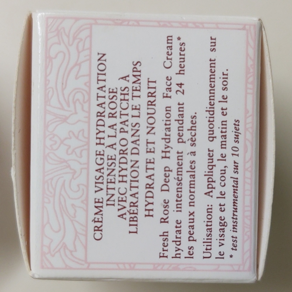 Fresh Rose Deep Hydration Face Cream - Picture 3 of 5